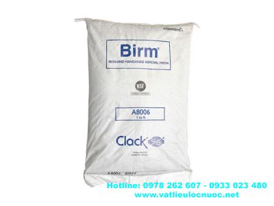 Vật liệu lọc nước hạt Birm khử sắt - vật liệu lọc nước giếng khoan