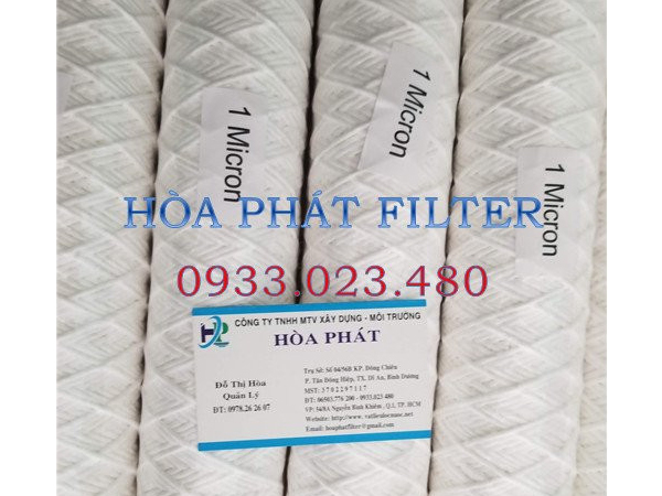 Lõi lọc nước sợi quấn Aqua